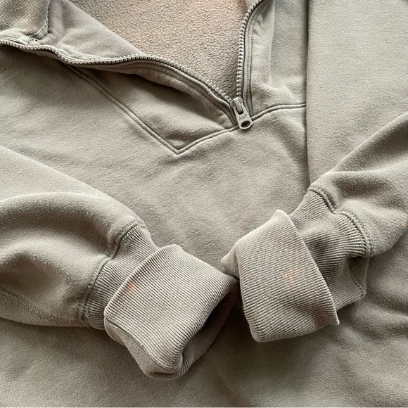 Abercrombie & Fitch, Medium, soft collection half zip sweatshirt - Picture 5 of 10